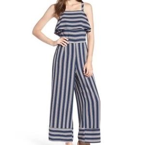 Leith Nordstrom Stripe Jumpsuit